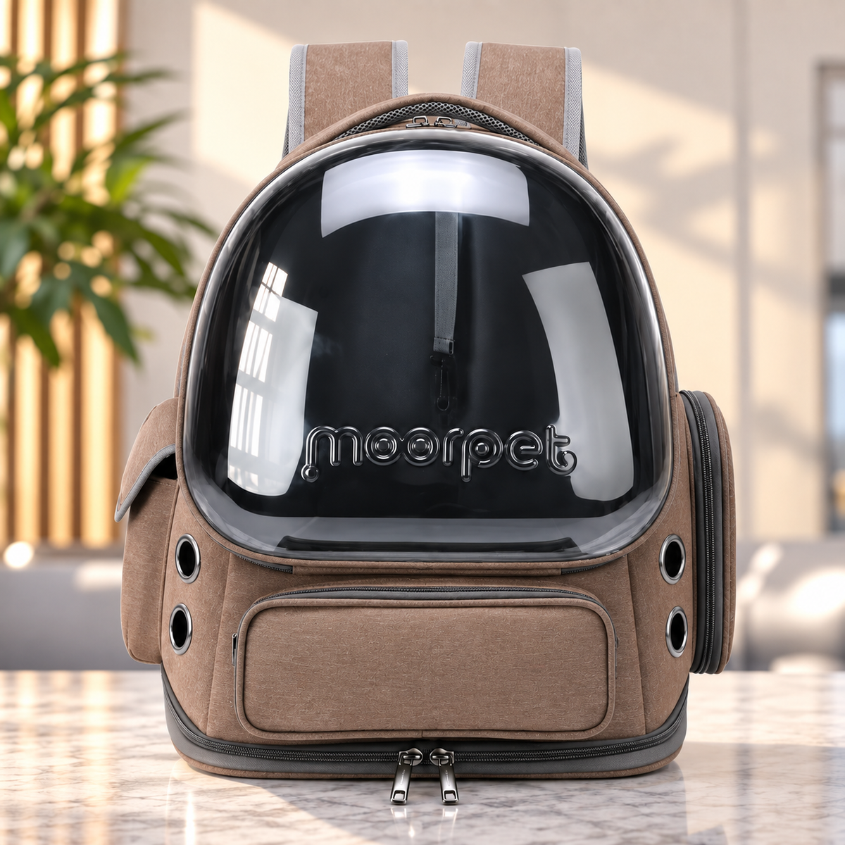 Transparent Pet Carrier Backpack | Space Capsule Travel Bag for Cats & Small Dogs