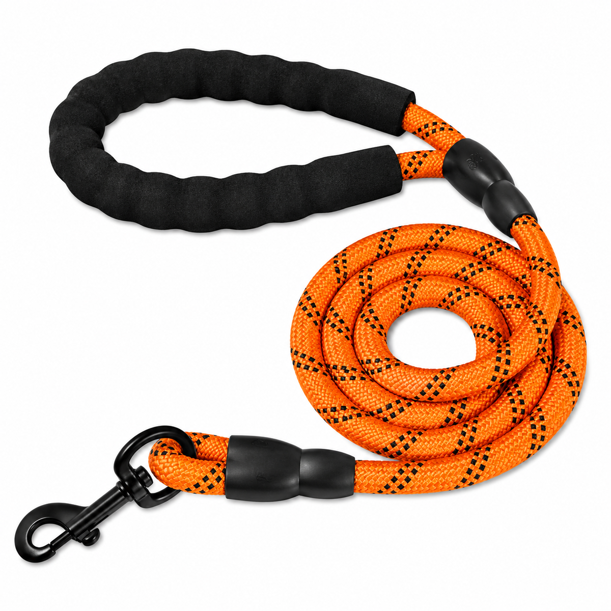 Reflective Dog Leash – Strong Nylon Rope with Soft Handle