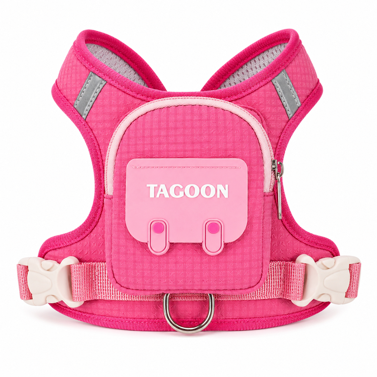 Dog Backpack Harness – Vest with Built-In Bag for Small & Medium Dogs