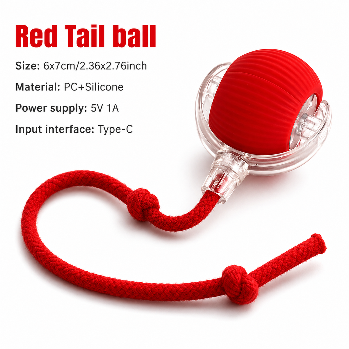 Smart Rolling Cat Ball – Automatic Electric Toy with Tail for Indoor Cats