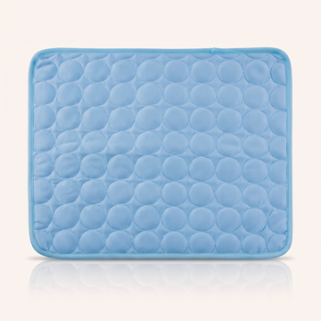 Ice Silk Pet Cooling Mat in blue