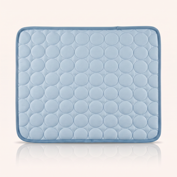 Ice Silk Pet Cooling Mat in light blue