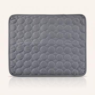 Ice Silk Pet Cooling Mat in dark grey