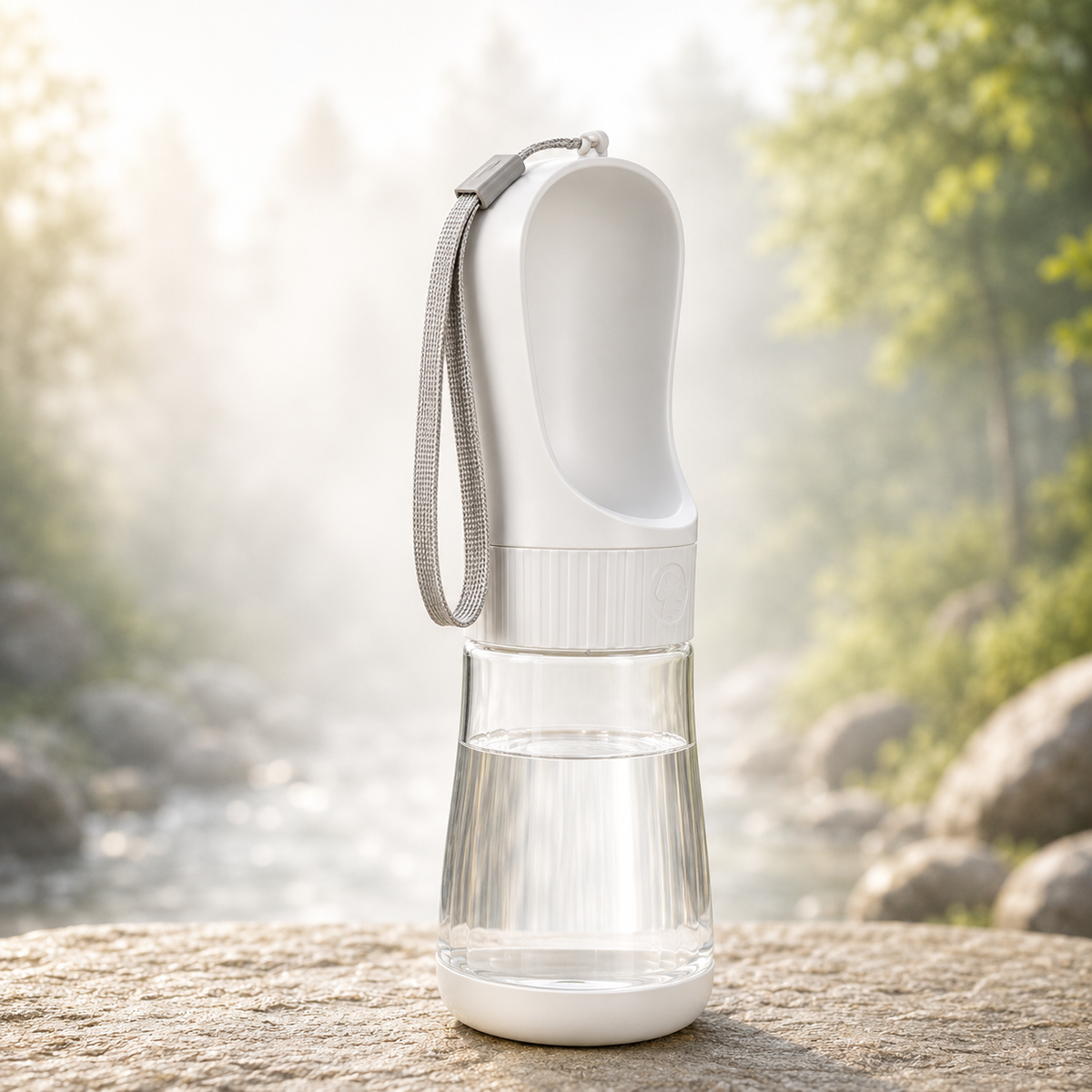 WiniBoop Portable Pet Water Bottle – 2-in-1 Travel Dispenser for Dogs, Cats & Rabbits