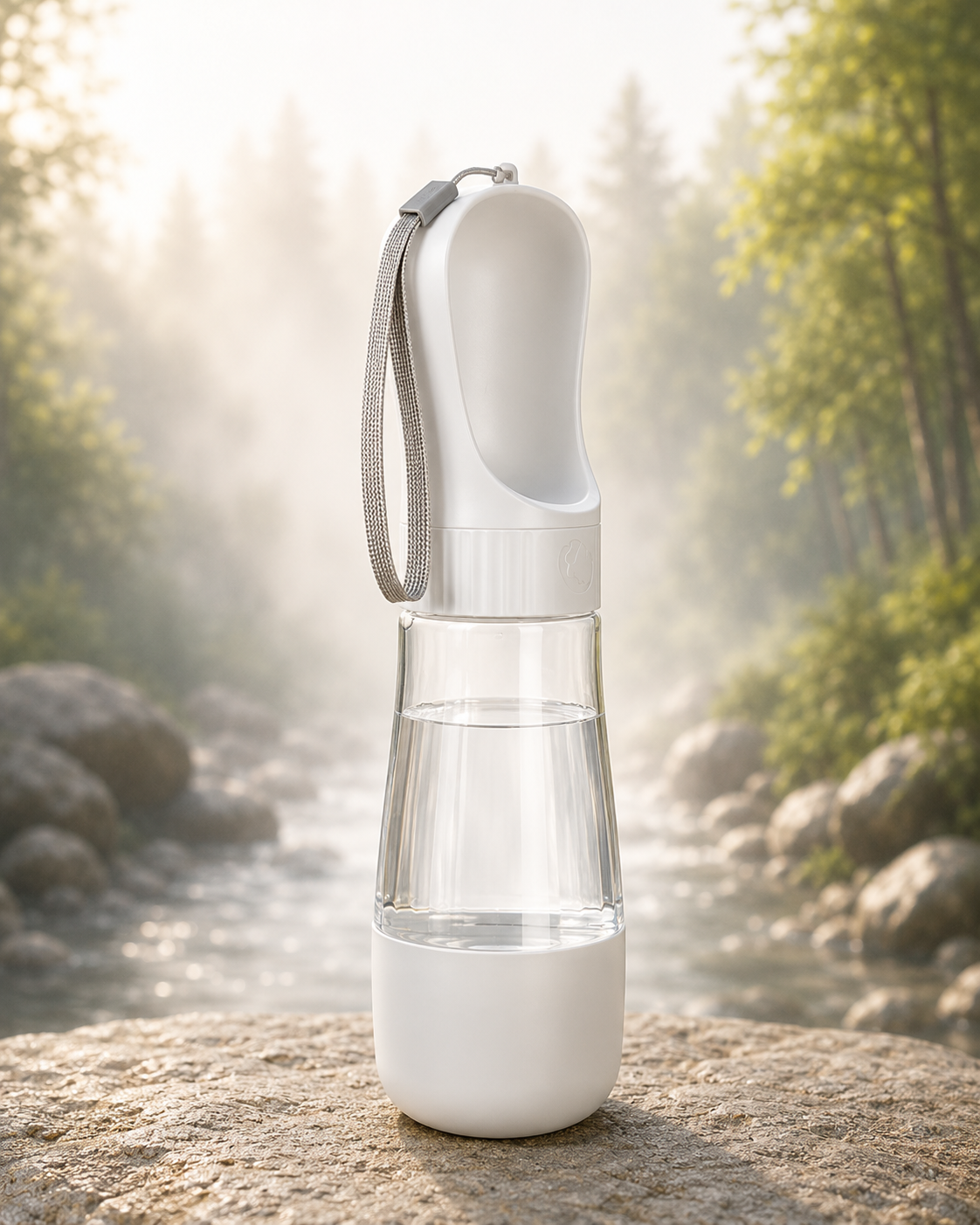 WiniBoop Portable Pet Water Bottle – 2-in-1 Travel Dispenser for Dogs, Cats & Rabbits